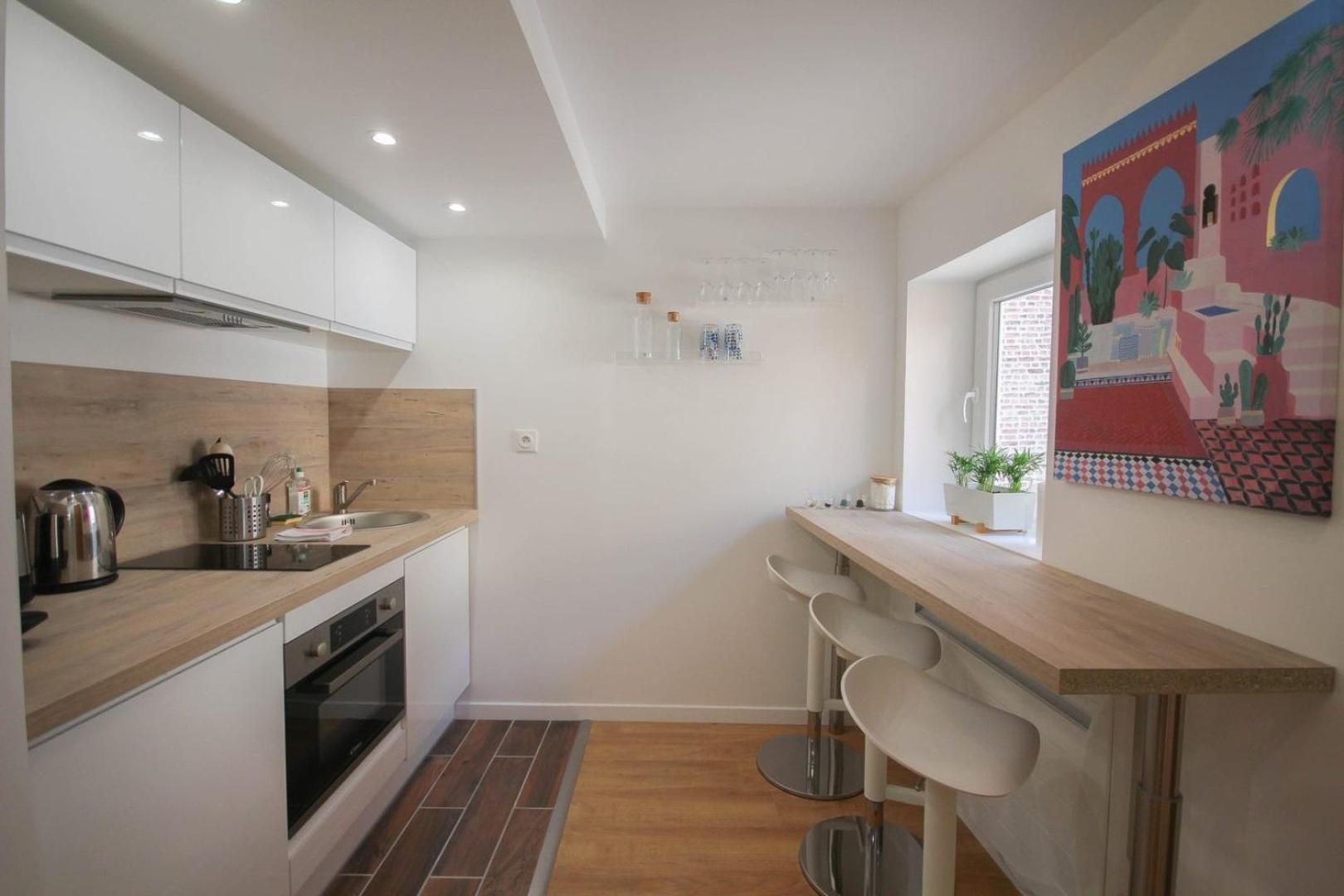 Bright, Fully-Equipped Apartment In Central Lille Exteriér fotografie